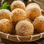 Best 香酥芝麻球 Golden Sesame Balls (6pcs) in Chicago, IL