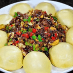 Best 外婆窝窝头 Chopped Pork With Steamed Corn Buns in Chicago, IL